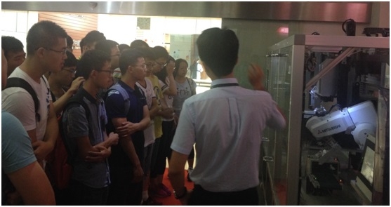 我院2015级本科生企业参观1